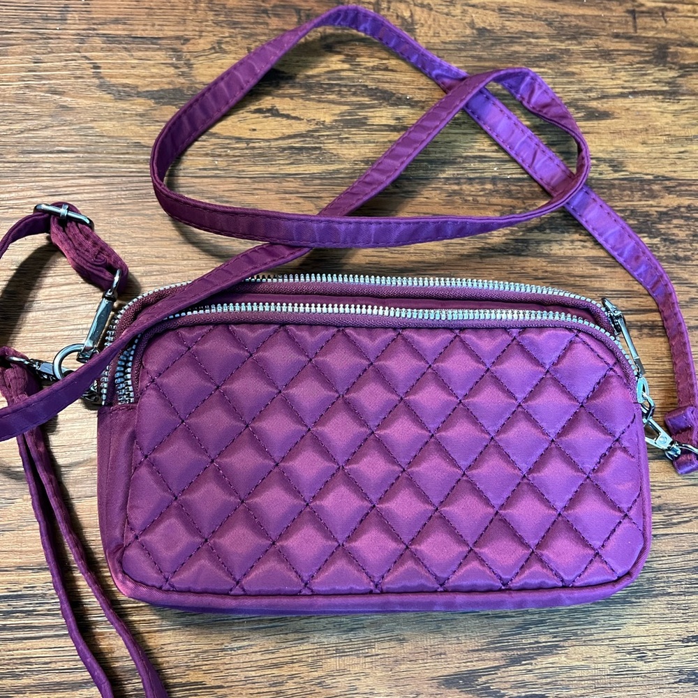 Jielshi purple crossbody